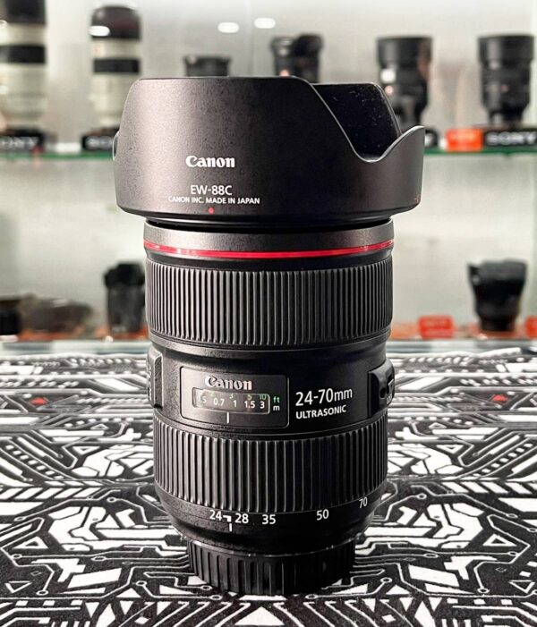 Canon EF 24-70mm f/2.8L II USM Lens with Accessory Bundle