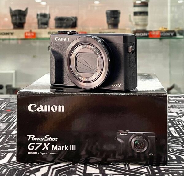 photo_2025-03-08_04-07-45 Canon G7 X Mark III open box unused discontinued vlogging compact camera with 20.1MP 1-inch sensor – never used condition