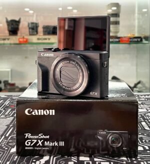 Canon G7 X Mark III open box unused discontinued vlogging compact camera with 20.1MP 1-inch sensor – never used condition