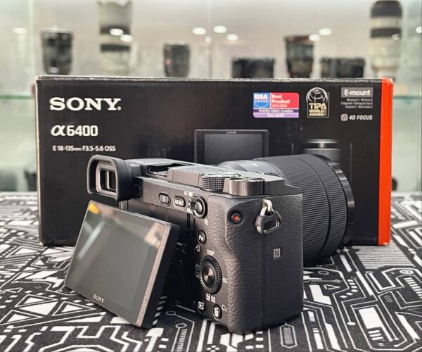 Sony A6400L Kit (18-135mm f/3.5-5.6 OSS Lens) with Accessory Bundle