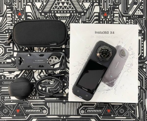 Insta360 X4 8K 360 Action Camera with Lens Cap