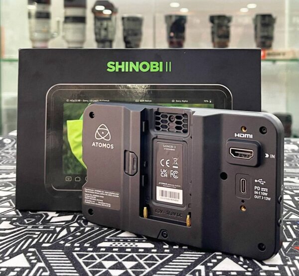 photo_2025-06-02_10-47-40 Atomos Shinobi II 5.2" 1500nit HDR HDMI Monitor – Like New (99%)
