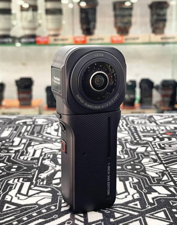 Insta360 ONE RS 1-Inch 360 Edition Premium Kit with GPS Remote + Selfie Stick + 128GB