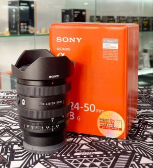 Sony FE 24-50mm f/2.8 G Lens with Accessory Bundle