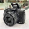 Canon EOS M50 24.1MP 4K vlogging mirrorless camera with 15-45mm lens – excellent condition