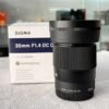 Sigma 30mm f/1.4 DC DN lens excellent condition