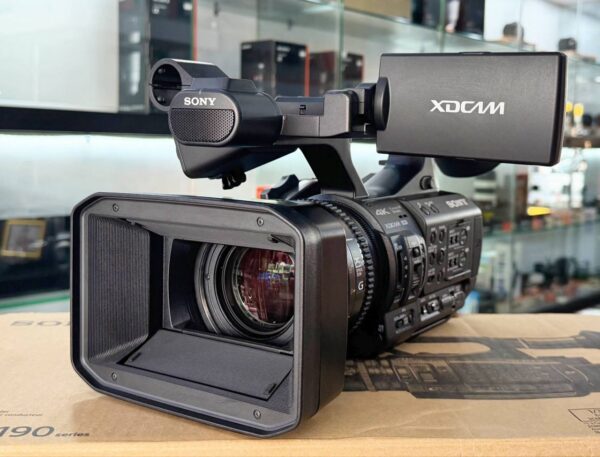Sony PXW-Z190 4K Handheld Camcorder (Like New) with Wireless Mic + Pro Camera Bag