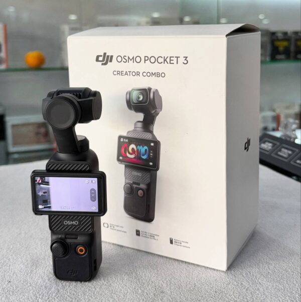 DJI Osmo Pocket 3 Creator Combo with 64GB Memory Card + Screen Protector + Accessory Bundle