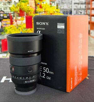 Sony FE 50mm f/1.2 GM Lens with UV Filter + Accessory Bundle
