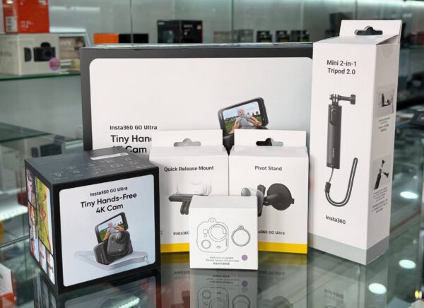 Insta360 GO Ultra Creator Bundle with 11-Month Remaining Manufacturer Warranty + 64GB + Silicone Case