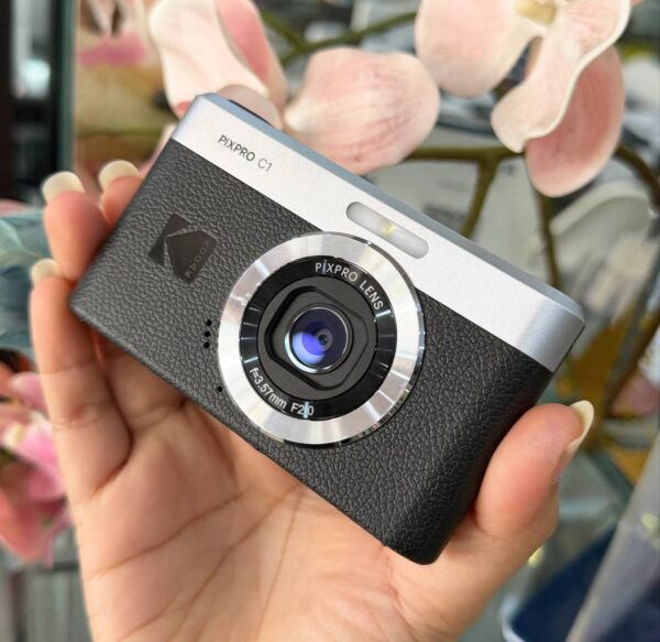 Kodak Pixpro C1 Ultra-Compact Camera with Keychain + Accessory Kit