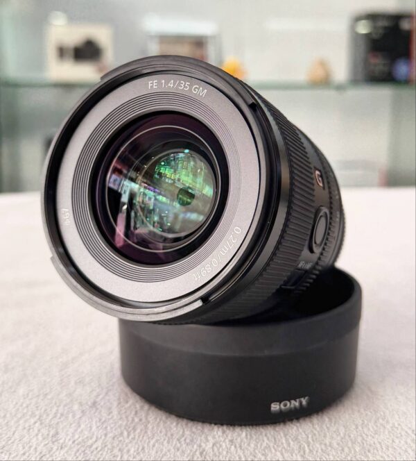 Sony FE 35mm f/1.4 GM Lens with UV Filter + Accessory Bundle