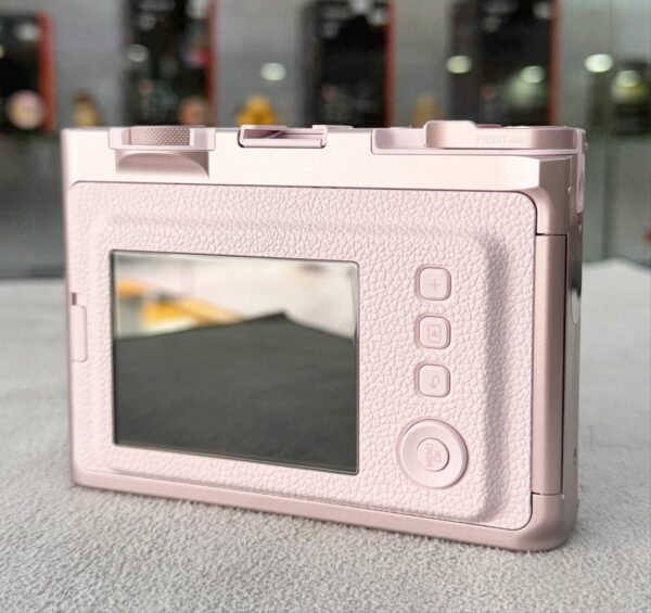 Fujifilm Instax Mini Evo – Pink with Film + Accessory Bundle