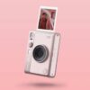 Fujifilm Instax Mini Evo – Pink with Film + Accessory Bundle