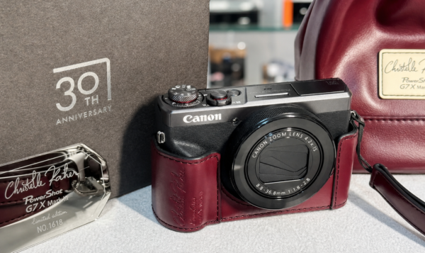 Canon G7X Mark III 30th Anniversary Limited Edition Graphite camera brand new sealed with Peak Design wrist strap limited edition
