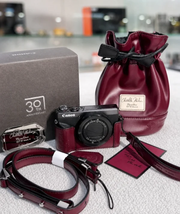 Canon G7X Mark III 30th Anniversary Limited Edition Graphite camera brand new sealed with Peak Design wrist strap limited edition