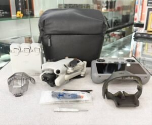 DJI Mini 4 Pro 4K HDR drone with RC-N2 controller and 64GB memory card – excellent condition
