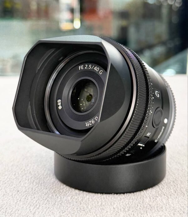 Sony FE 40mm F2.5 G – Excellent Compact G Lens with UV Filter