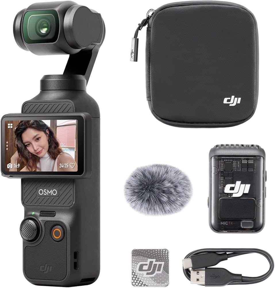 Best vlogging camera for YouTube DJI Osmo Pocket 3 at Camerion Cameras