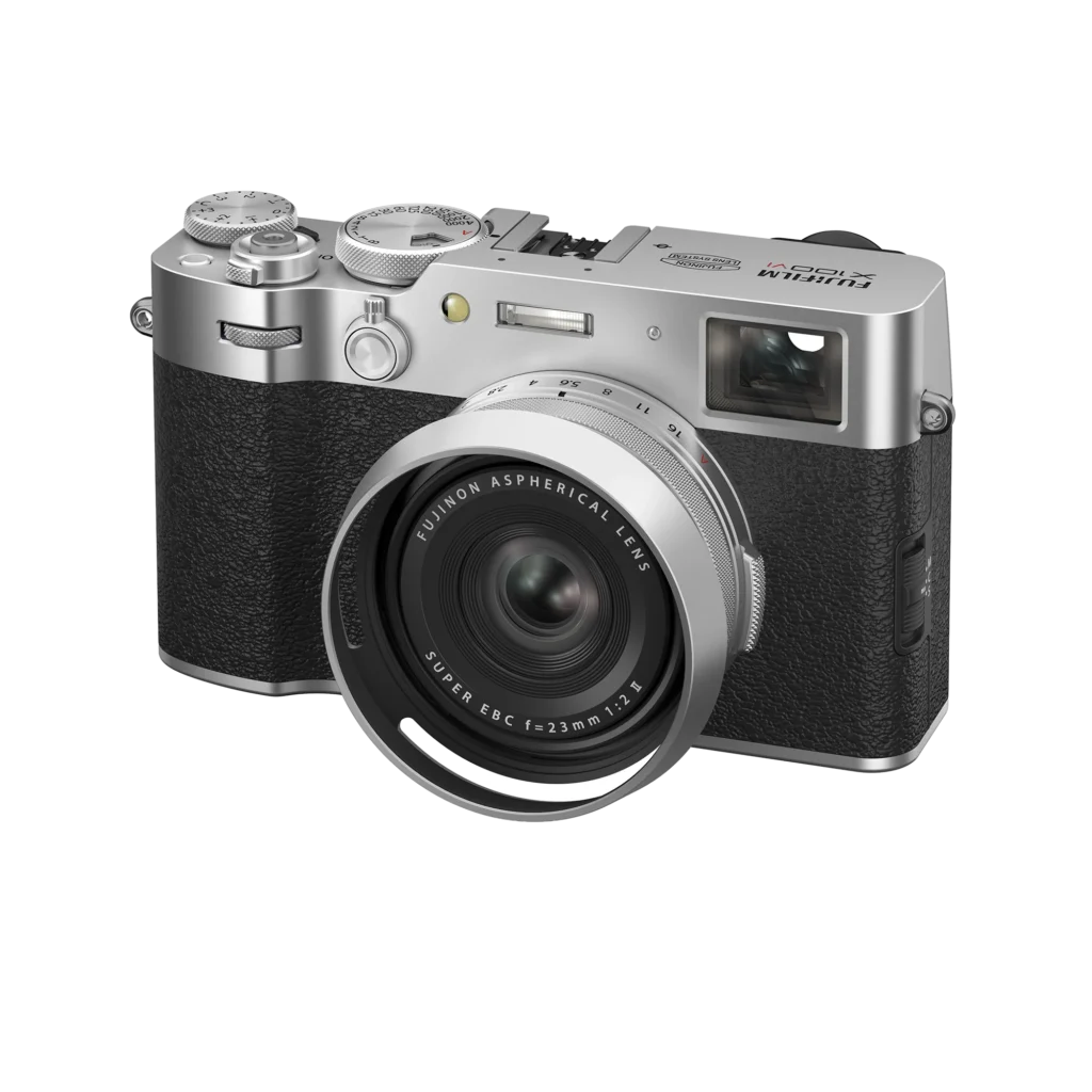 Fujifilm X100VI camera with 40MP sensor at Camerion Cameras