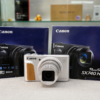 Canon PowerShot SX740 HS (Silver) – Open Box Unused 40x Zoom Compact with 4K Video + Flip Screen