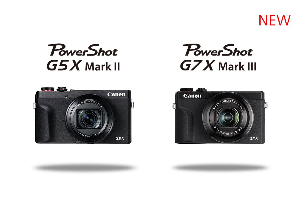 G7X Mark II vs Mark III back view comparison at Camerion Cameras