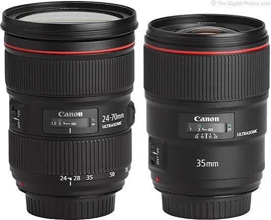 Canon 35mm lens L-series f/1.4 professional lens at Camerion Cameras