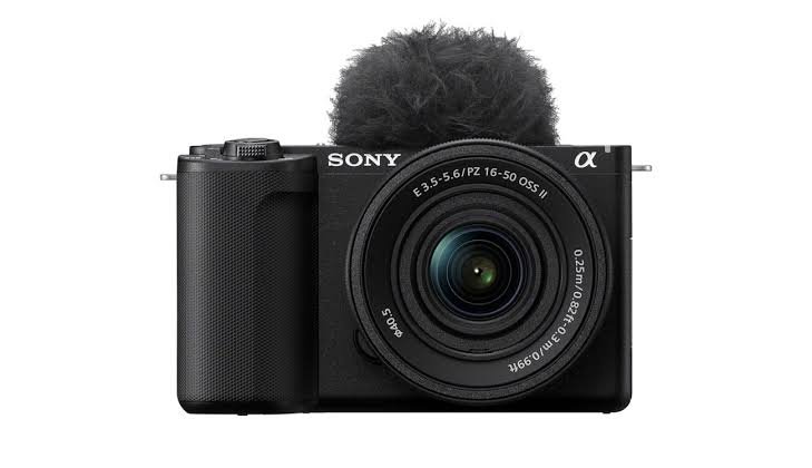 Sony ZV-E10 Mark II rear view with touchscreen at Camerion Cameras