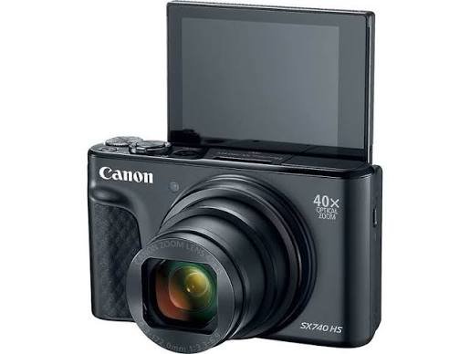 Canon SX740 HS price and camera with tilting screen at Camerion Cameras