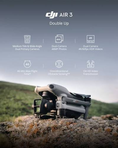 DJI Air 3 second hand Fly More Combo at Camerion Cameras