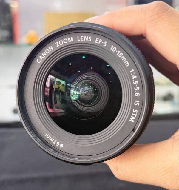 Canon EF-S 10-18mm f/4.5-5.6 IS STM (Ultra-Wide Zoom) – Excellent Condition with UV Filter