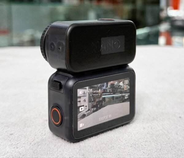 DJI Osmo Nano (128GB) – 4K Gimbal Camera with Screen Protector + Silicone Case